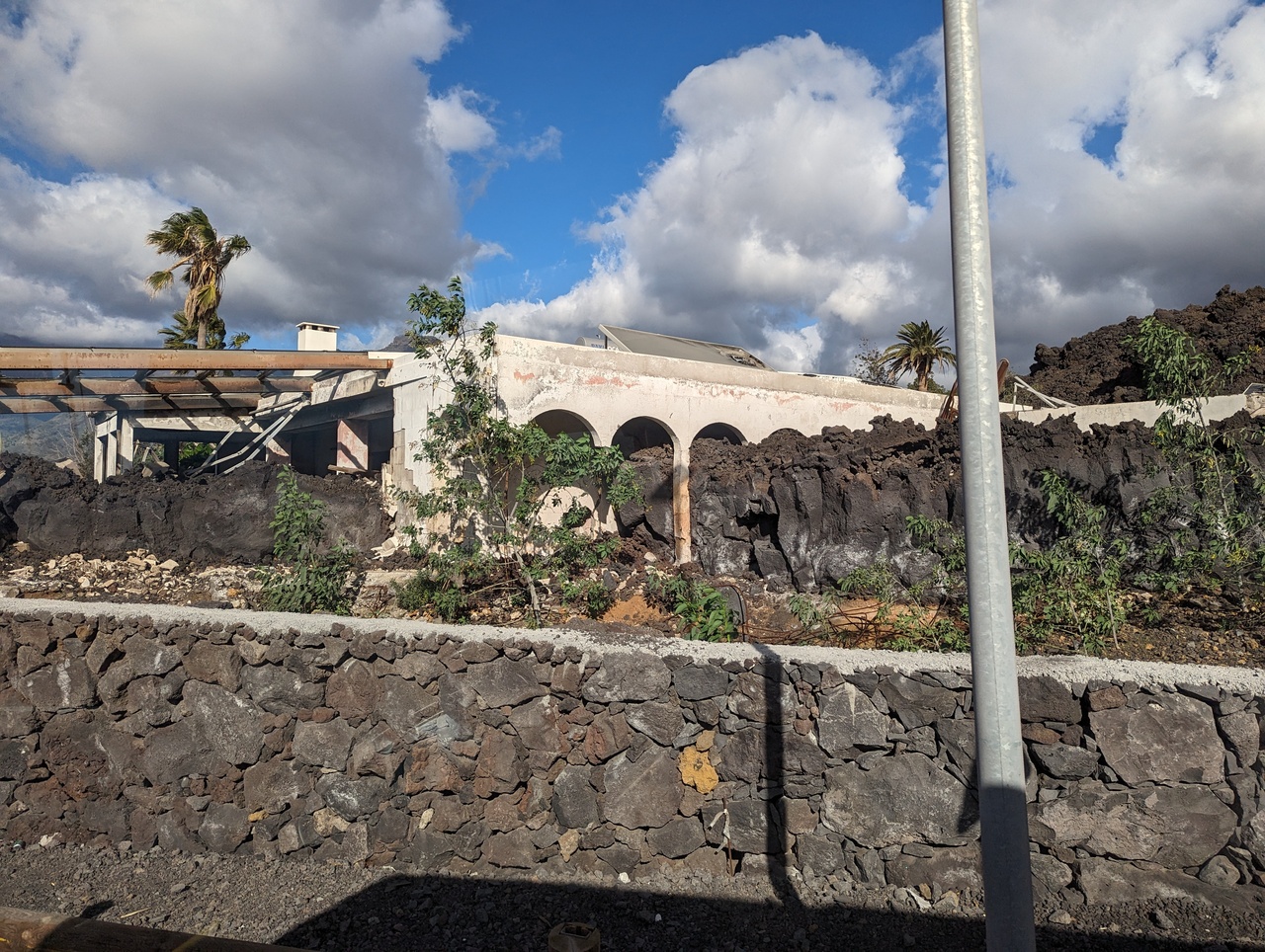 Junge Lava auf Lapalma